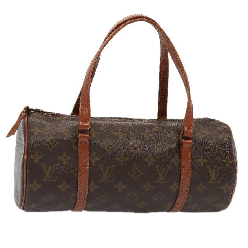 Louis Vuitton handbags with a back - zip pocket for storing valuablesLOUIS VUITTON Monogram Papillon 30 Hand Bag M51385 LV Auth 84585