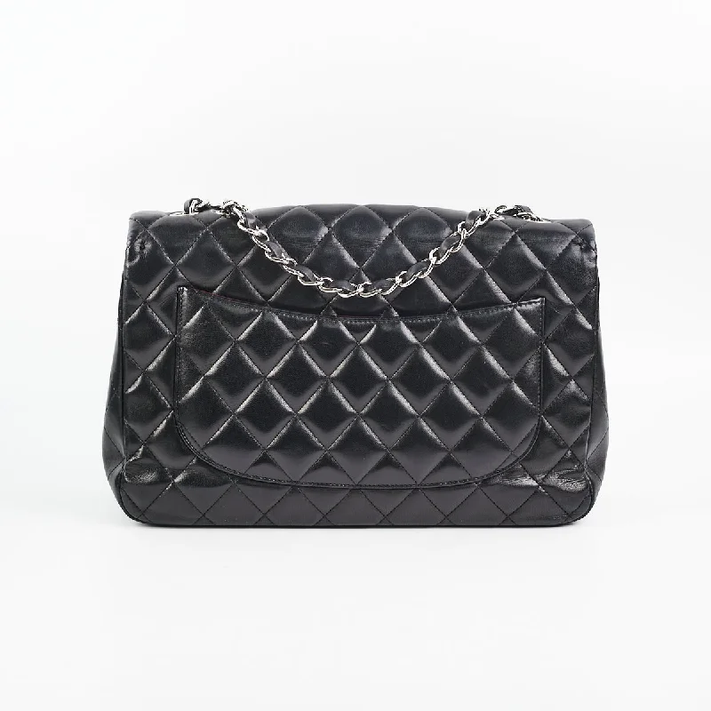 Chanel bags with exclusive seasonal releasesChanel Black Jumbo Single Flap Black