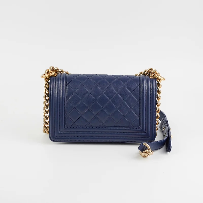 Chanel bags that pair perfectly with any outfitChanel Boy Small Blue