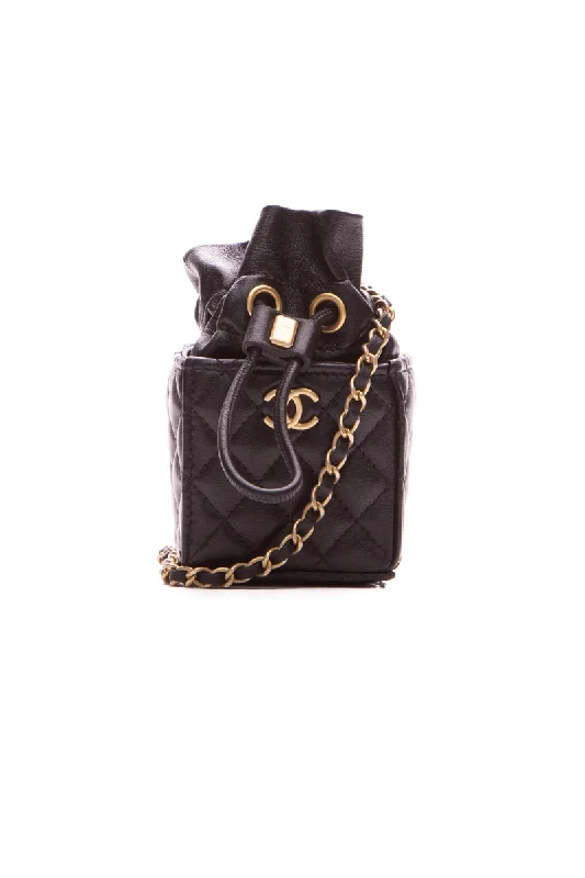 Chanel bags for the minimalist fashionNano Cube Chain Bag