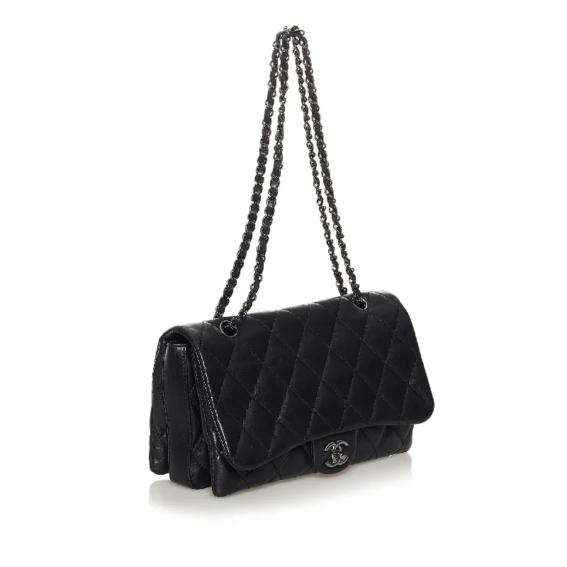 Chanel bags available at online luxury retaileChanel 3 Bag Lambskin Leather Flap Bag (36390)