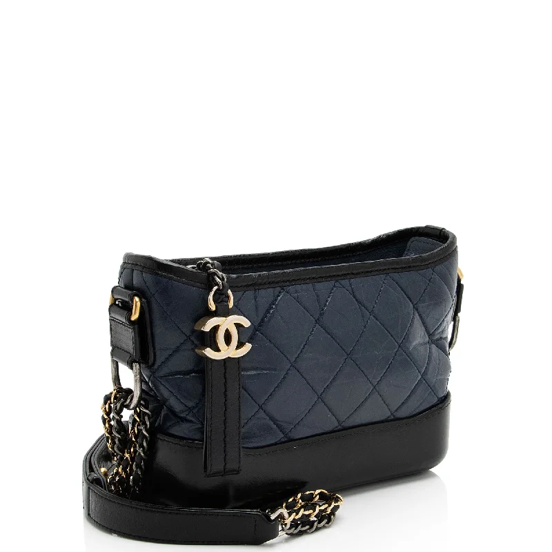 Chanel bags for women who appreciate fine craftsmanshipChanel Aged Calfskin Gabrielle Small Hobo (HRtG2w)