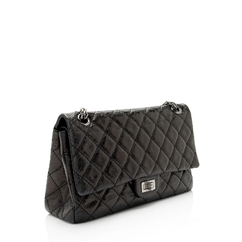 Chanel bags for women who love timeless fashionChanel Aged Calfskin Reissue 225 Double Flap Shoulder Bag (wB1PQ1)