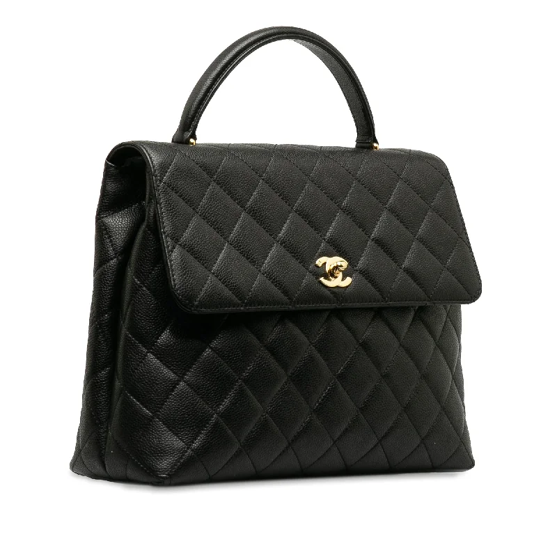 Chanel Lightweight Handbag for Daily ErrandsChanel Caviar Kelly Top Handle Handbag (RFopJM)