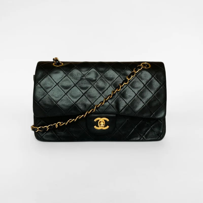 Chanel Classic Flap Bag for Evening PartyChanel Classic Double Flap Bag Medium Lambskin Leather