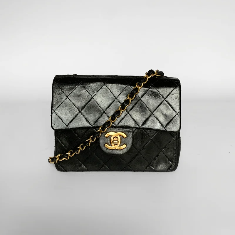 Chanel Small Crossbody Bag for TravelChanel Classic Single Flap Bag Mini Lambskin Leather