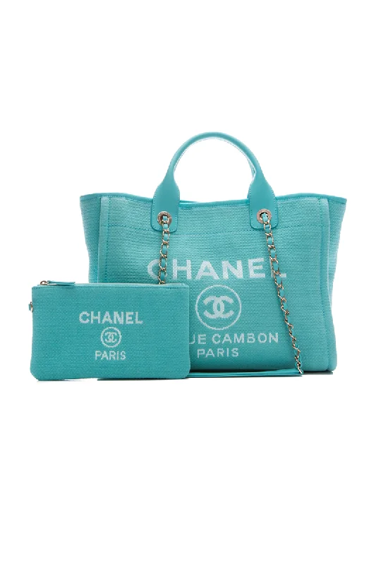 Chanel bags for women with minimalist styleDeauville Shopping Tote Bag