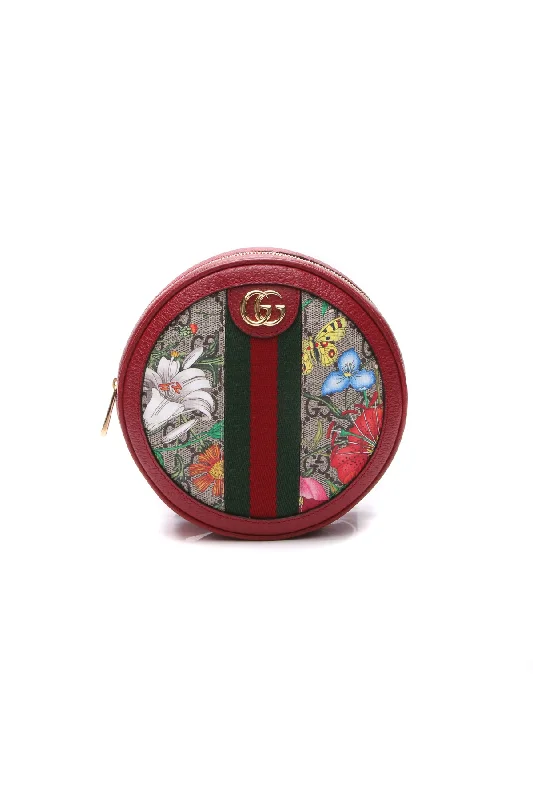 Chanel Small Crossbody Bag for TravelFlora Ophidia Mini Round Backpack