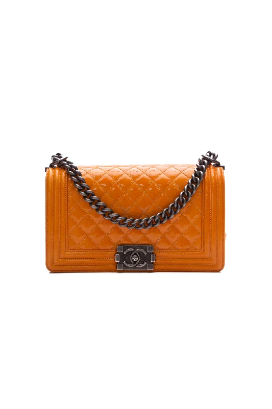 Chanel All - Match Handbag for Versatile StylingMedium Boy Bag