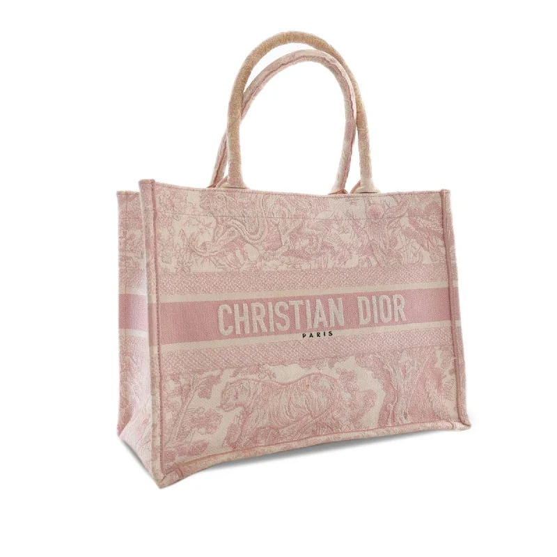 Christian Dior bags with a detachable coin purse insideDior Medium Toile de Jouy Book Tote (7ibGMm)