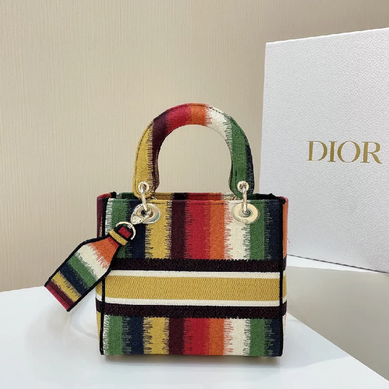 Christian Dior handbags with a snap - button closure and a decorative buckleWF - Dior Bag - 510